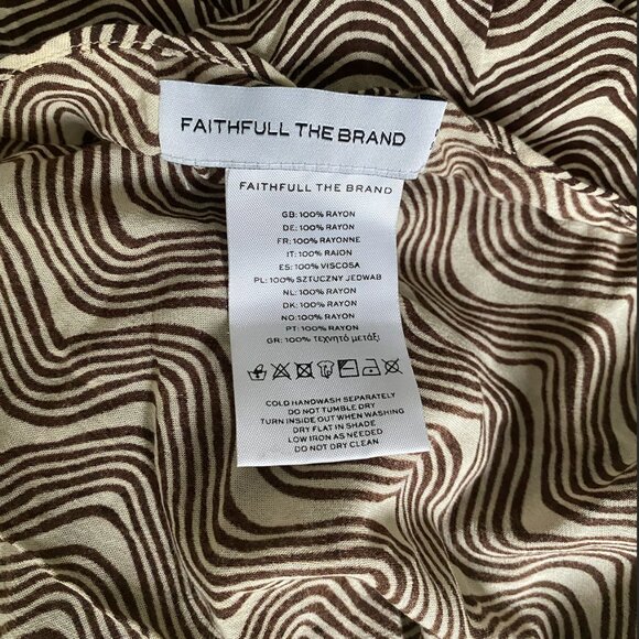 Faithfull the Brand 'Zinnia' Pareo Swim Cover Up - Picture 3 of 3